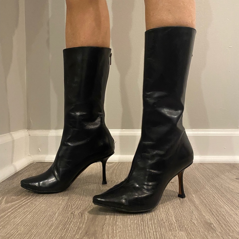 Jimmy choo black boots!